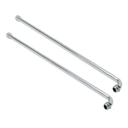 Dirsekli Krom Boru 90 cm 