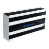 FUJİYAMA FHS 9000 MFC Camlı fanlı pilli çakmak DG. Sobası (Modern) 7,5 kw